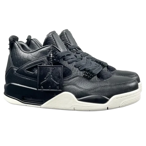 Air Jordan 4 Black and white skin